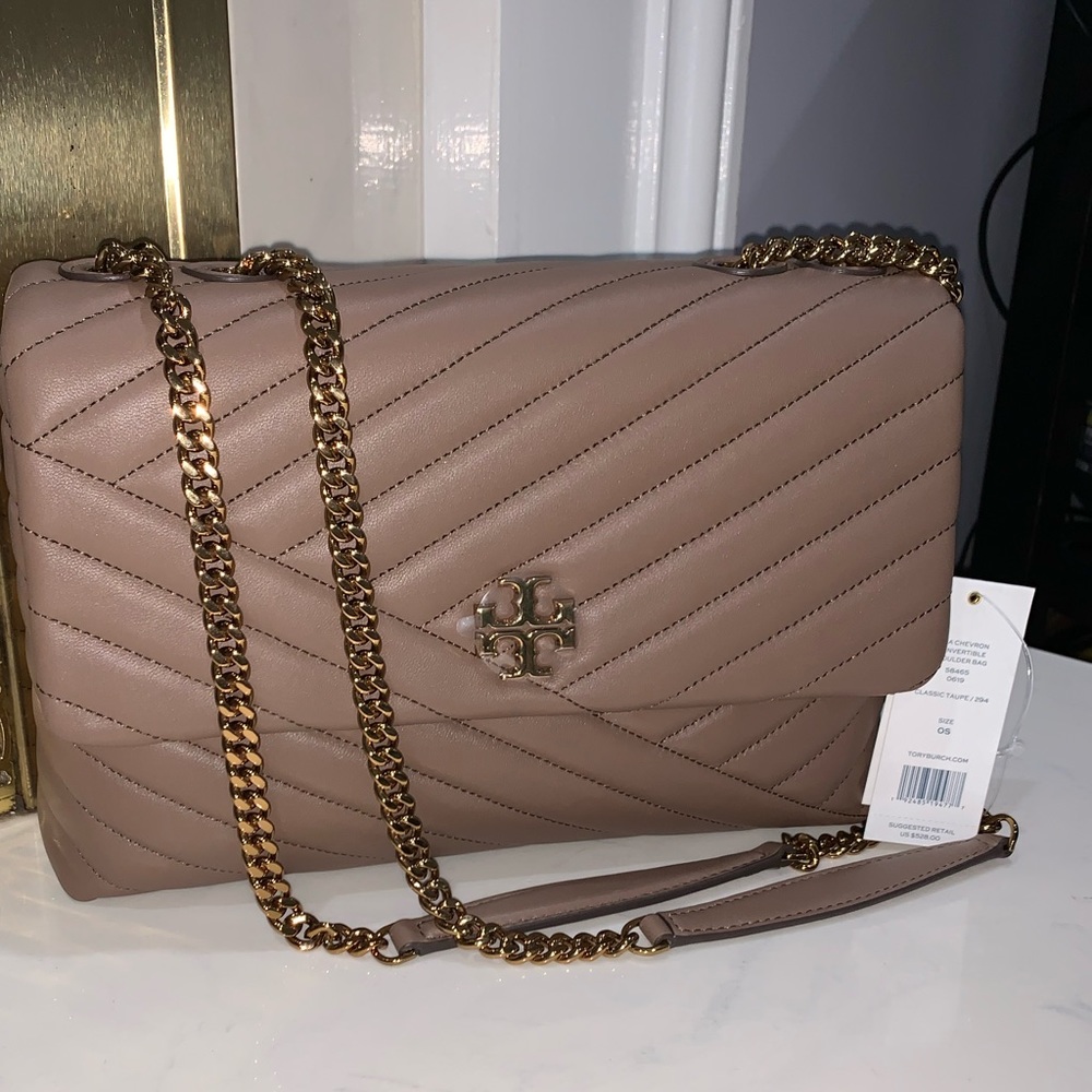 Tory Burch Kira chevron convertible shoulder bag
